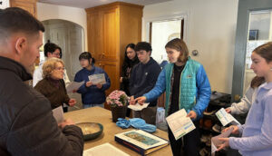 NNHS students a an energy assessment