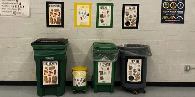 Mason-Rice Elementary Composting