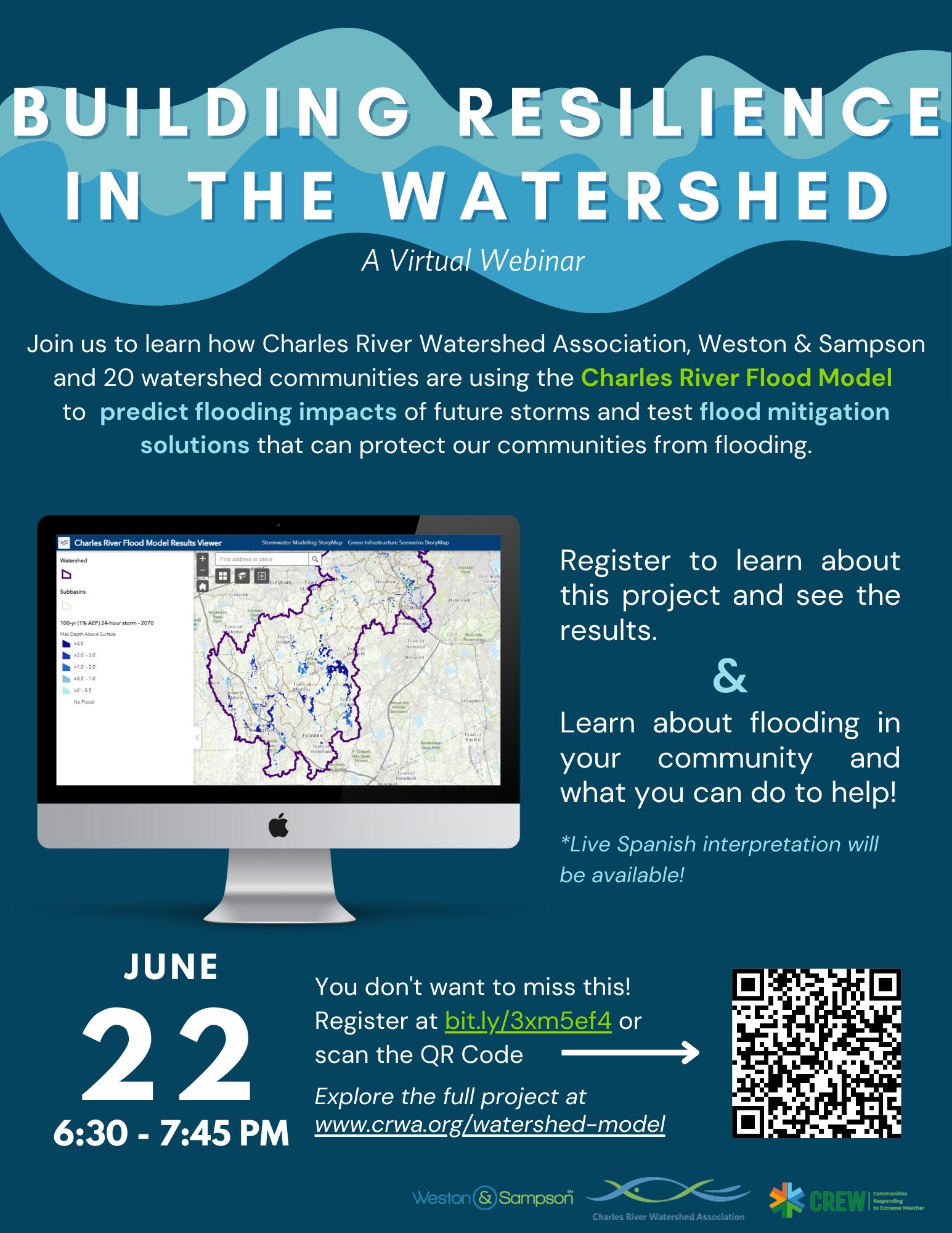 Learn About 'Building Resilience In The Watershed' On June 22